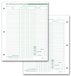 20135 Daily Collection Records 8 1/2 x 11"