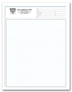 207 Graph Papers Pro Sketch 1/8" Padded 8 1/2 x 11"