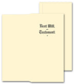 20989 Will Envelopes Engraved Ivory 4 3/4 x 10"