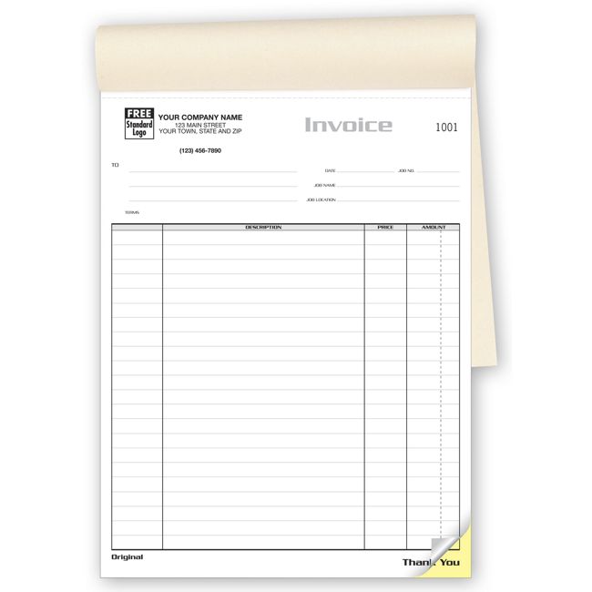 209B Job Invoices Classic Large...