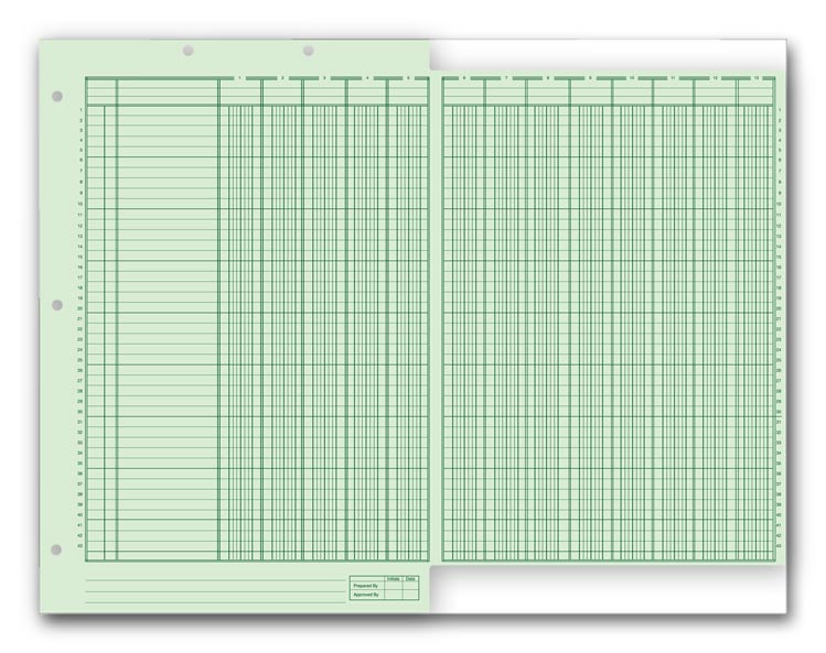 21126 Columnar Work Sheets Ring...