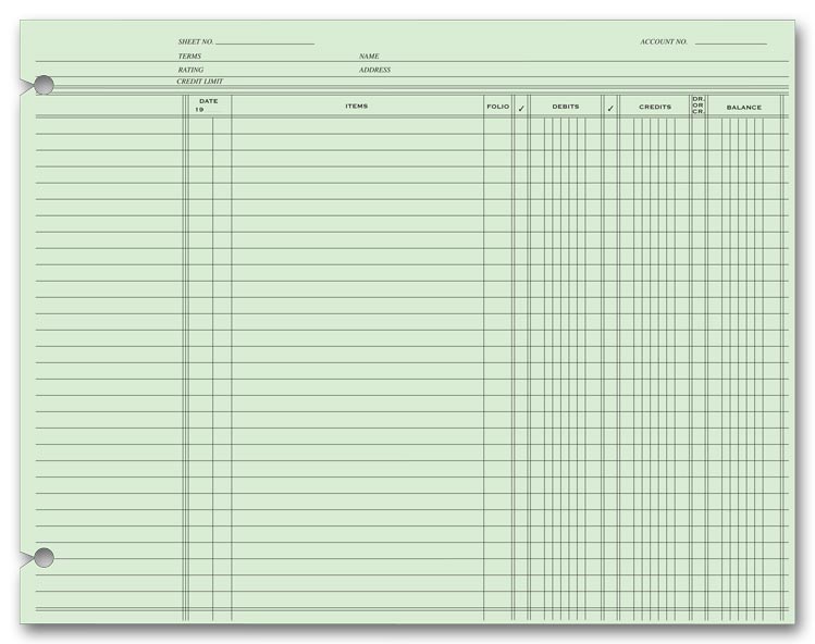21180 End Balance Ledger Sheets...