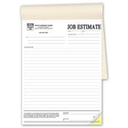 215B Job Estimates Booked 8 1/2 x 11"
