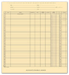 2200NL Accounts Payable Ledger 10 3/8 x 11"