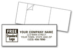 23096 Pressure Sensitive Identity Labels 1 x 2 1/2"