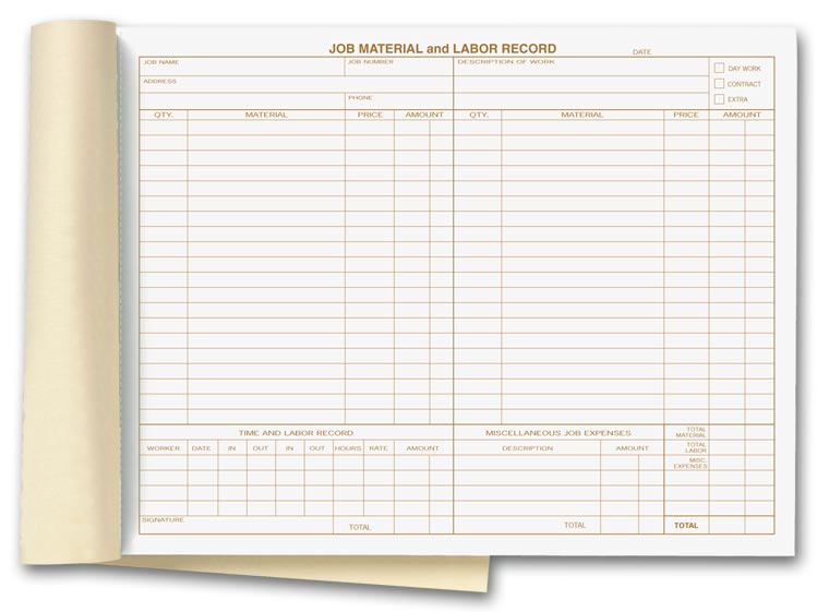 231 Material & Labor Records...