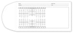 24038 Deluxe X-Ray Mailing Envelope 3 1/2 x 6 1/2"