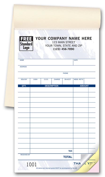 2509T Multi Purpose Sales Books...