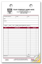2531 Multi Purpose Register Forms Image Design Large Format 5 1/2 x 8 1/2"