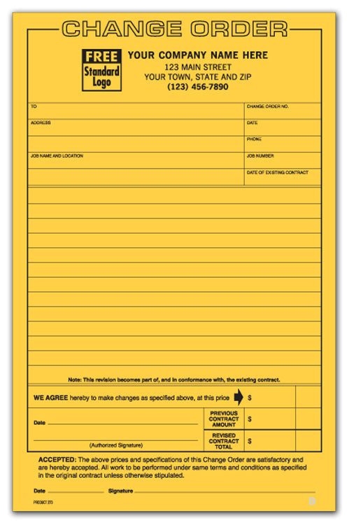 270 Change Orders Classic Compact 5 1/2 x 8 1/2"