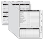275 Real Estate Folder Right Panel List Letter Size Gray 11 3/4 x 9 5/8"