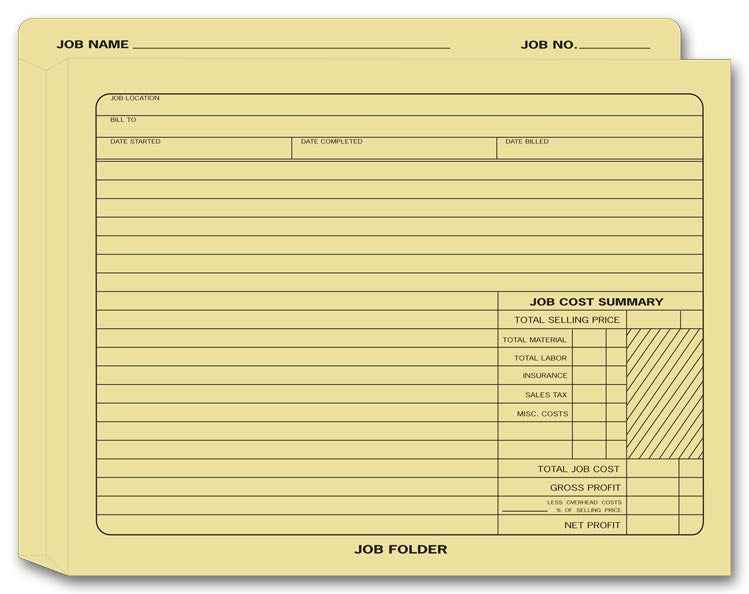 277 Expandable Job Folder 12...