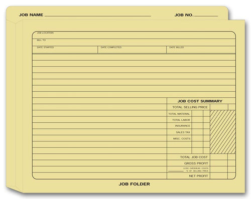 277 Expandable Job Folder 12 x 10"