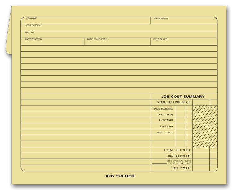 279 Job Envelopes 10 x...