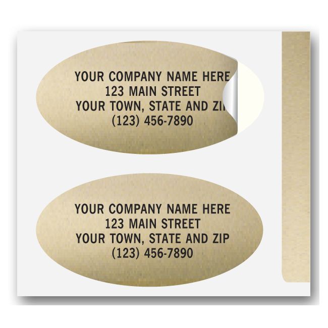 337 Advertising Labels Padded Paper...