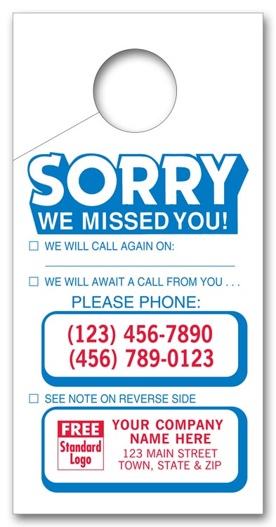 34 Sorry We Missed You...