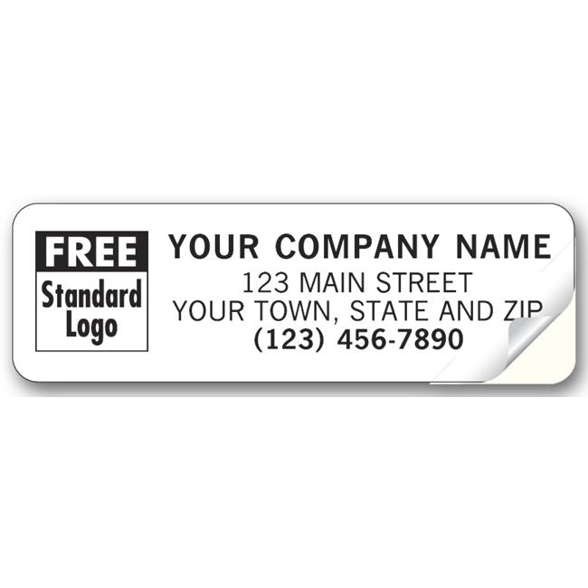 342 Advertising Labels Padded Transparent...