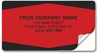 347A Fluorescent Red/Orange Label with special wording 3 1/2 x 1 7/8"