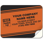 353 Tuff Shield Labels Laminated Paper Fluorescent 5 1/4 x 4"