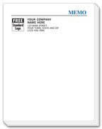 3824 MEMO Personalized Notepads Small 4 1/4 x 5 1/2"