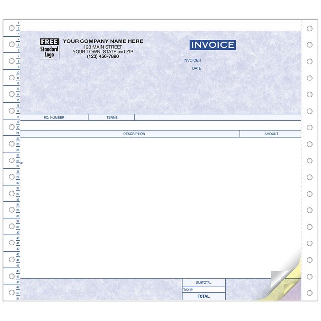 40095G Continuous Invoice Parchment 8...