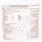 4054V Health History Questionaire 8 1/2 x 11"