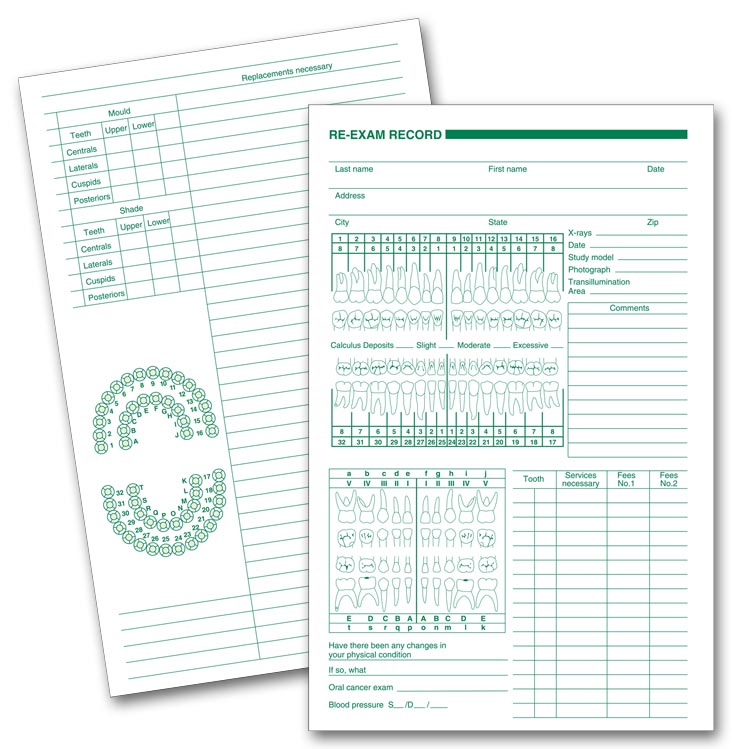 4058 Dental Prosthetic ReExam Records...