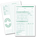 4058 Dental Prosthetic ReExam Records Primary and Permanent Arch 5 1/2 x 8 1/2"