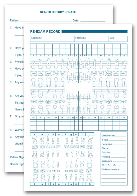 4060 Dental Health History Re...