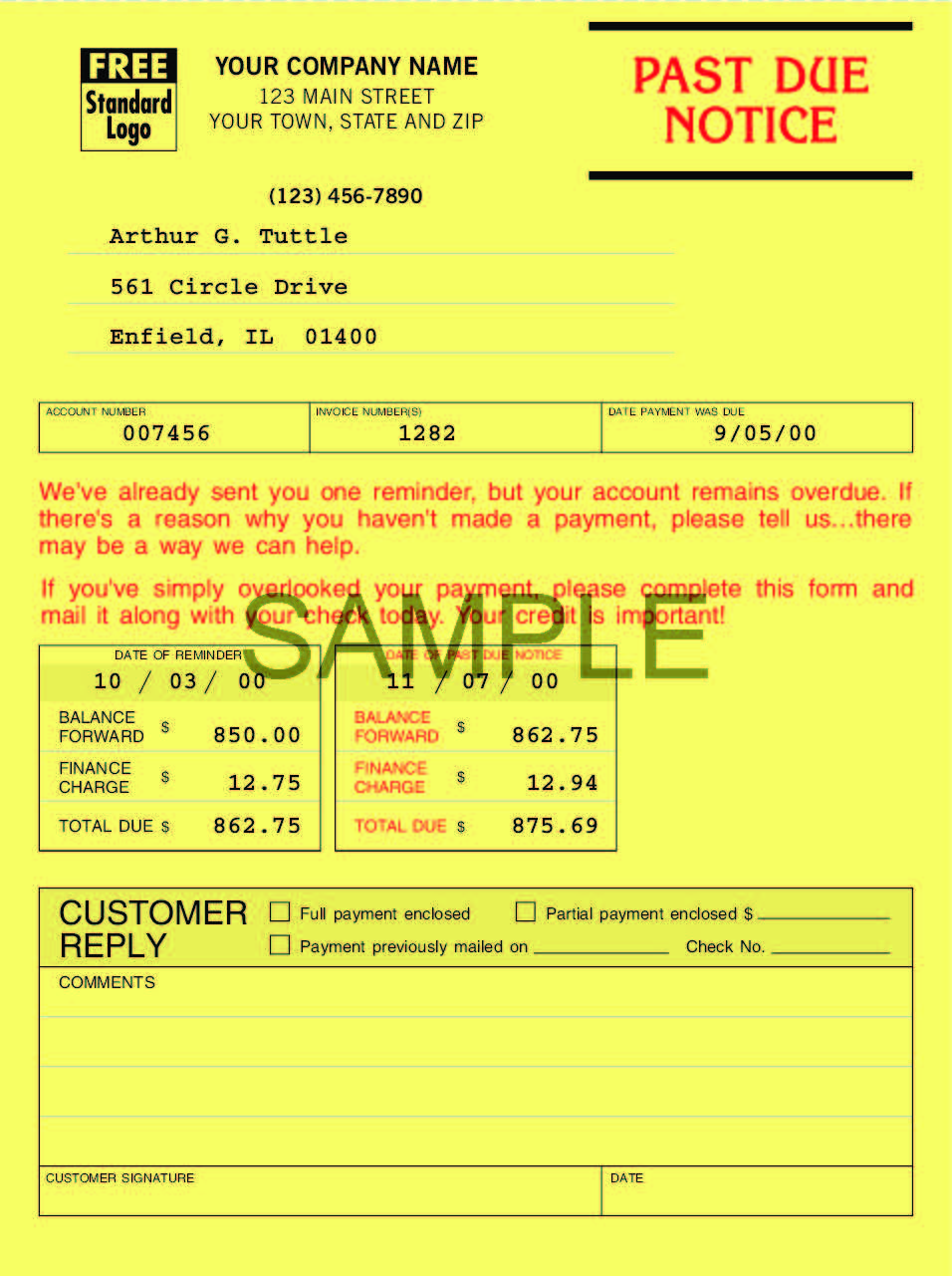 4504 Collection Systems One Write 6 3/8 x 8 1/2"