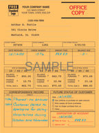 4504 Collection Systems One Write 6 3/8 x 8 1/2"