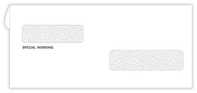 5014 Double Window Confidential Envelope...