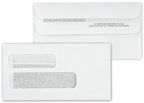 5025C Double Window Confidential Self Seal Envelopes 6 7/8 x 3 5/8"