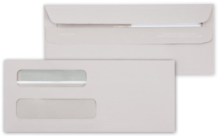 5027 Double Window Envelope Self...
