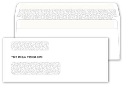 5029 Double Window Confidential Envelope...