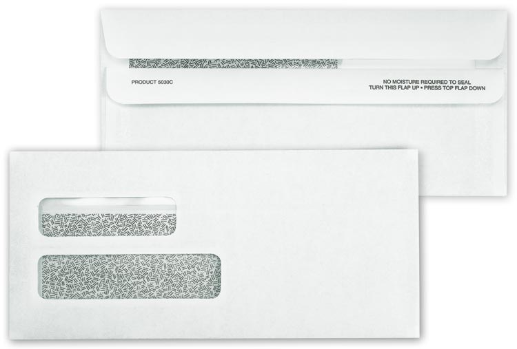 5030C Double Window Confidential Self...