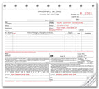 5041 Bills of Lading Carbonless Small Format 8 1/2 x 7"