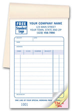 50SW Sales Books Classic Pocket Size with Special Wording 3 3/8 x 5 1/8"
