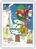 H52029 - N2029 Crash Course Automotive Holiday Cards 5 5/8 x 7 7/8"