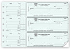 53232N 3 On A Page Window Envelope Check 12 15/16 x 9"