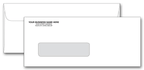 53237E Single Window Confidential Envelopes (E-2) 8 1/2 x 3 1/2"