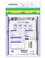 53853 Single Pocket Deposit Bag Clear 10 x 15"