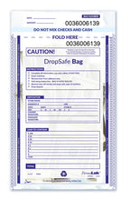 53863 Drop Safe Style Deposit Bag Clear 5 x 9 1/2"