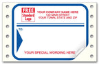 542C Continuous Mail Label with Border Choice 3 7/8 X 2 7/8"