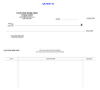 55202N Voucher Draft Set Check 8 3/8 x 3 3/8"