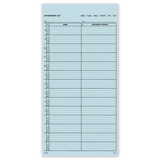 56 Appointment List 2 Column...