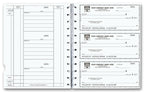 56400N The Newport Deskbook 3 On A Page Compact Size Checks 6 x 2 3/4"