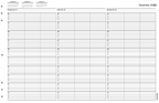 TIME52 TimeScan 3 Column Looseleaf Pages 15 Minute Interval 8am-6pm 17 x 11"