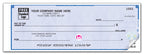 59000HS High Security Traveller Business-Size Portable Checks 8 5/8 x 3"
