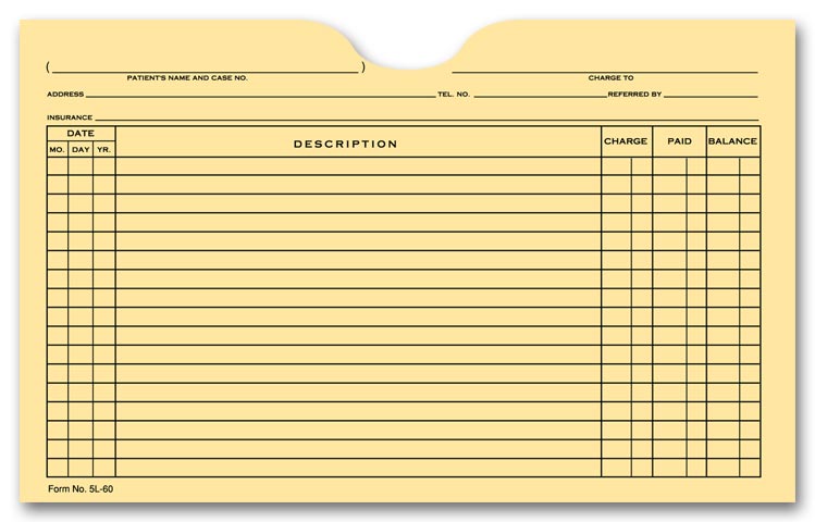 5L60 Printed Card File Pocket...